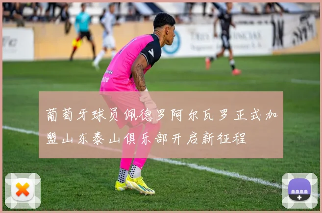 葡萄牙球员佩德罗阿尔瓦罗正式加盟山东泰山俱乐部开启新征程